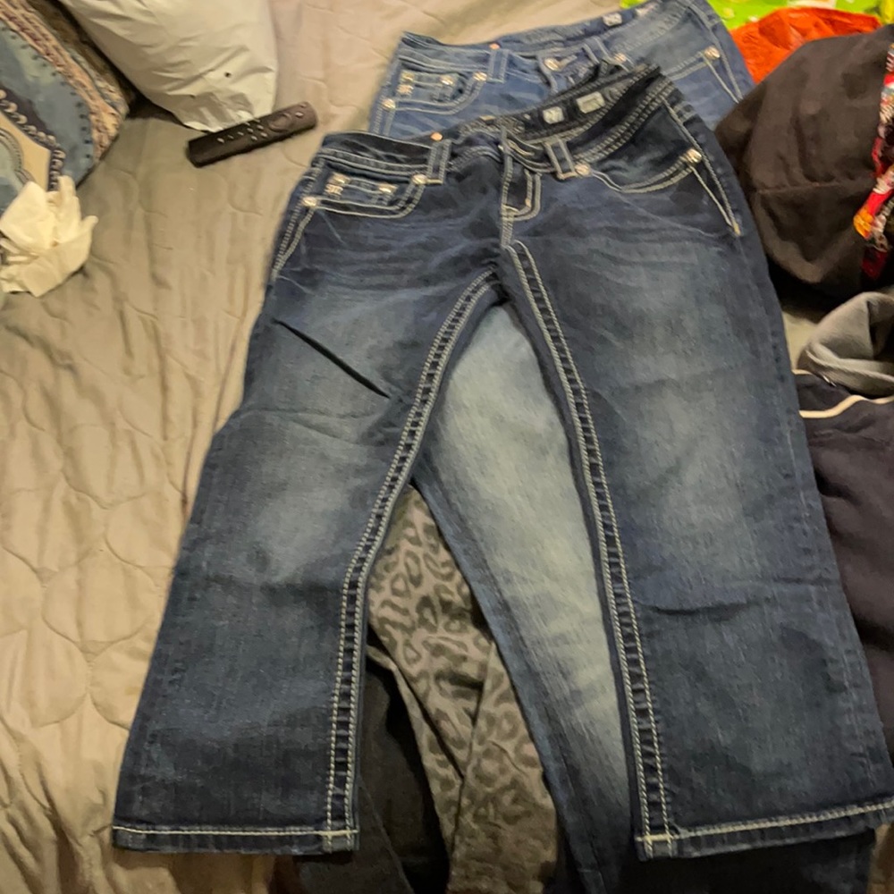 Miss me embellished Capri